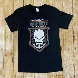Call of Duty Shirt 2012 Promo Tee Men S Black Ops II Delta Pro Weight Video Game